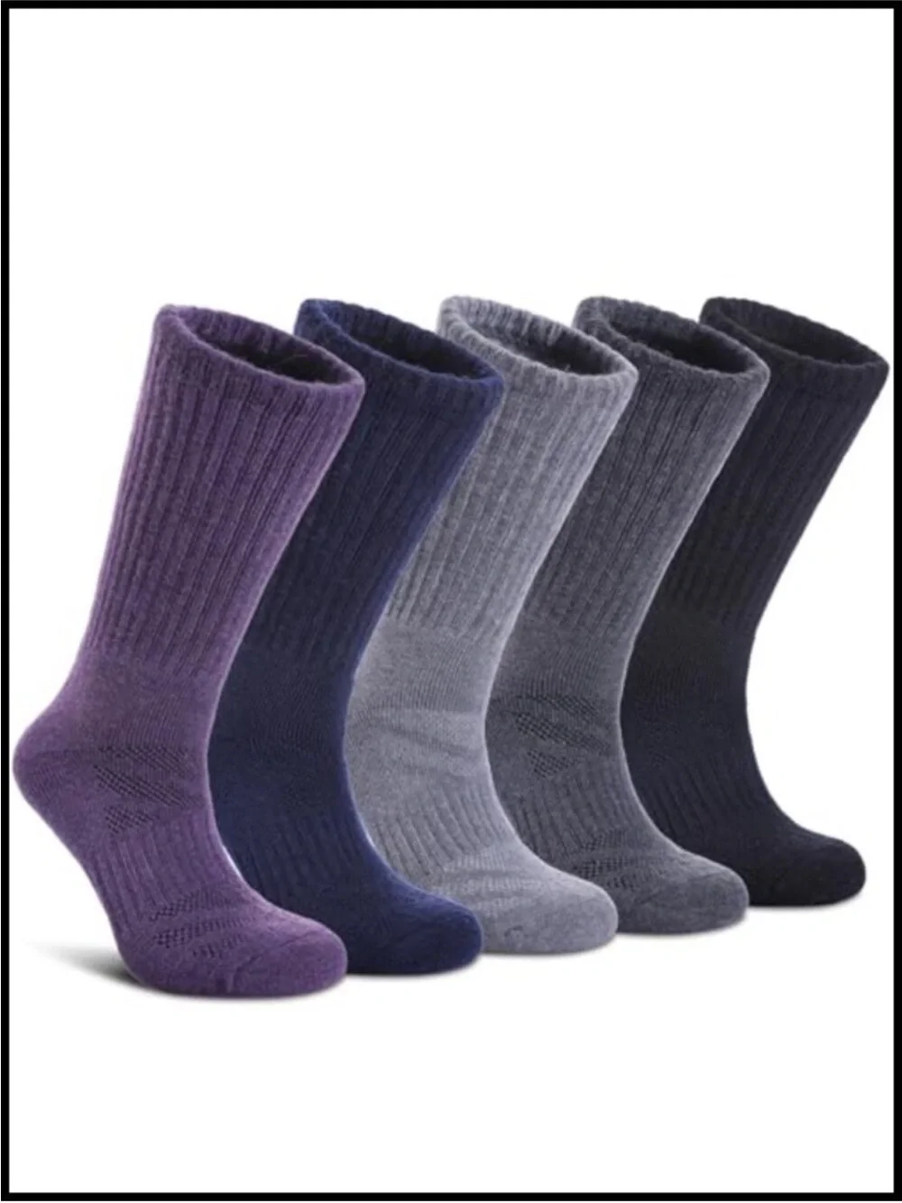 Merino Wool Hiking Socks Women Men Thermal Warm Thick Cushion Moisture Wicking